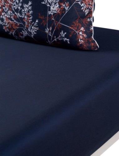 Lbotanic Fitted Sheet Home Textiles Bedtextiles Sheets Navy Lacoste Ho...