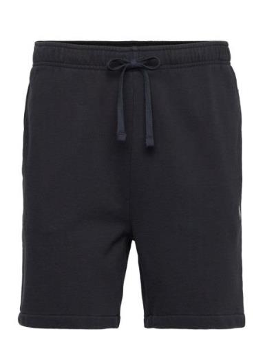 6.5-Inch Loopback Fleece Short Bottoms Shorts Sweat Shorts Black Polo ...