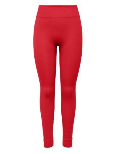 Onpjaia Life Hw Seam Tights Noos Sport Running-training Tights Seamles...