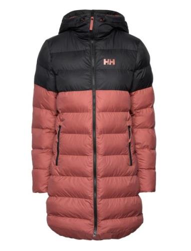 W Active Puffy Parka Fôret Jakke Pink Helly Hansen