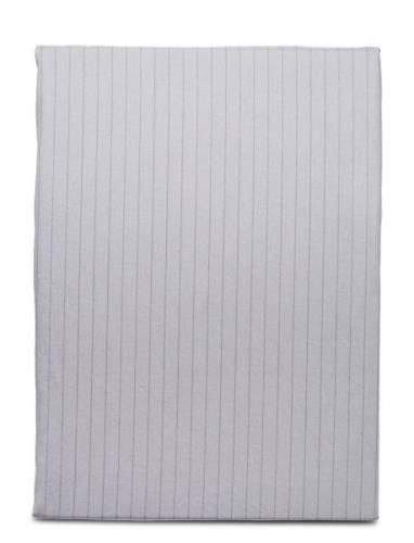 Lleaf Fitted Sheet Home Textiles Bedtextiles Sheets Grey Lacoste Home