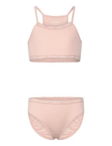 Gift Set Undertøysett Pink Calvin Klein