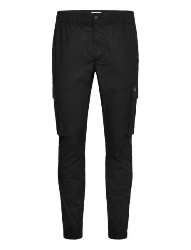 Skinny Cargo Bottoms Trousers Cargo Pants Black Calvin Klein Jeans