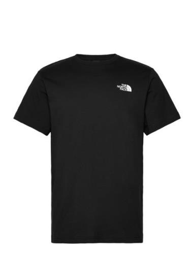 M S/S Redbox Tee Sport T-shirts Short-sleeved Black The North Face