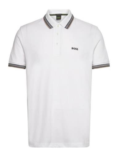 Paddy Sport Polos Short-sleeved White BOSS