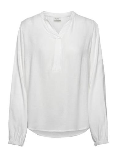 Frhaida Bl 1 Tops Blouses Long-sleeved White Fransa