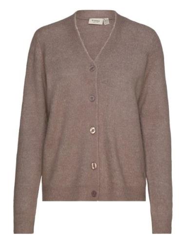 Frellis Car 1 Tops Knitwear Cardigans Brown Fransa