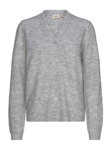 Frellis Car 1 Tops Knitwear Cardigans Grey Fransa