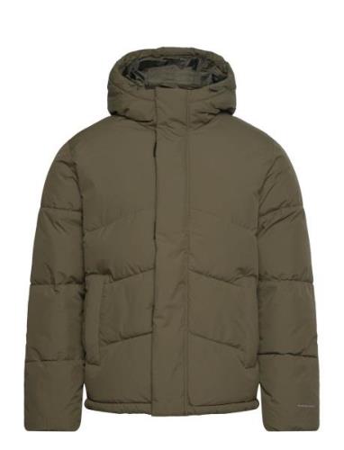 Jjworld Puffer Jacket Fôret Jakke Khaki Green Jack & J S