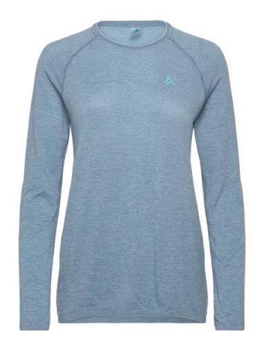 Odlo Essential Seamless T-Shirt Crew Neck L/S Sport T-shirts & Tops Lo...