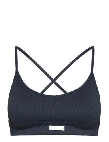 Studio Seamless Ribbed Strap Bra Sport Bras & Tops Sports Bras - All N...