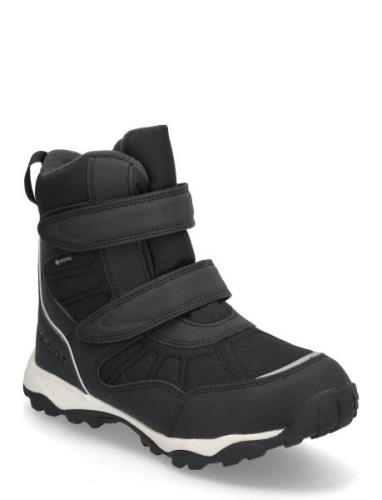 Beito Warm Gtx 2V Vinterstøvletter Med Borrelås Black Viking