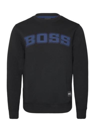 Watt_Nfl Tops Sweat-shirts & Hoodies Sweat-shirts Black BOSS