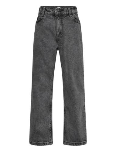 Hamon Dark Grey Bottoms Jeans Wide Jeans Grey Grunt