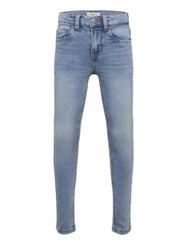 Trousers Denimjersey Sam Slim Bottoms Jeans Skinny Jeans Blue Lindex