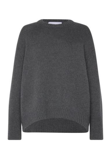 Lr-Perle Tops Knitwear Jumpers Grey Levete Room