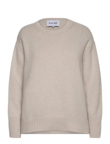 Lr-Perle Tops Knitwear Jumpers Cream Levete Room