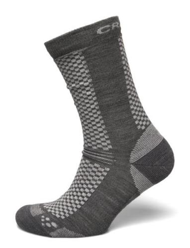 Core Warm Mid 2-Pack Sock Sport Socks Regular Socks Grey Craft