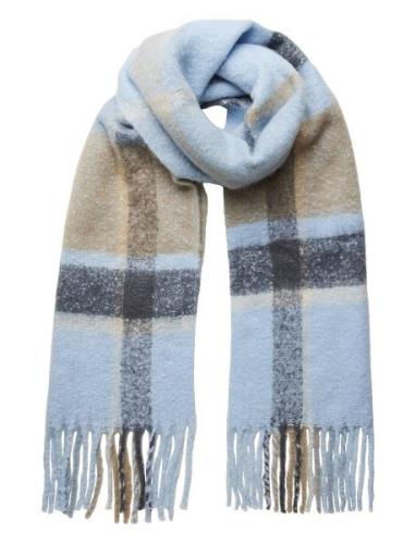 Pcbea Long Scarf Noos Bc Accessories Scarves Winter Scarves Blue Piece...