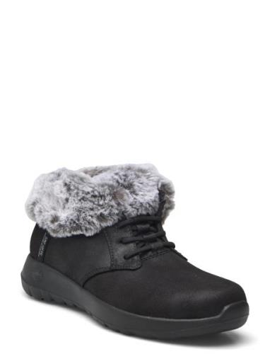 On-The-Go Joy - Cozy Charm Shoes Wintershoes Black Skechers