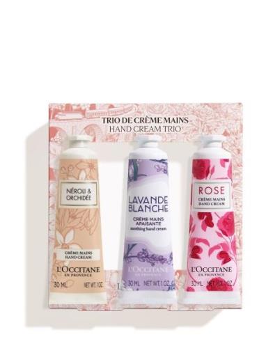 Hand Cream Trio Sett Bath & Body Nude L'Occitane