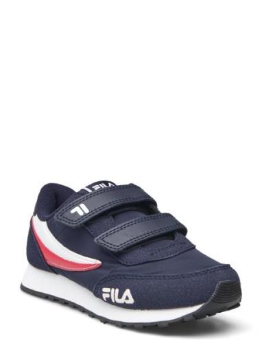 Orbit Revolution Velcro Kids Lave Sneakers Navy FILA