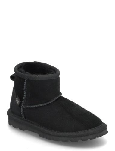 Rkbrisbane Shearling Boots Vinterstøvletter Pull On Black Rosemunde Ki...