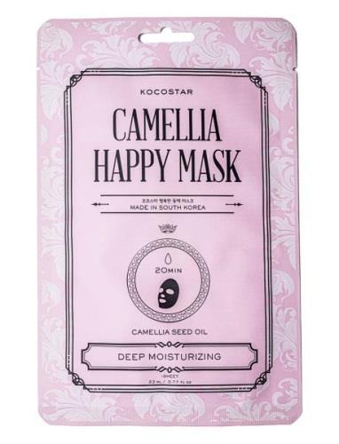 Kocostar Camellia Happy Mask Beauty Women Skin Care Face Masks Sheetma...