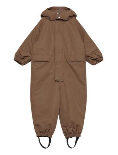 Snowsuit Outerwear Coveralls Snow-ski Coveralls & Sets Brown Sofie Sch...