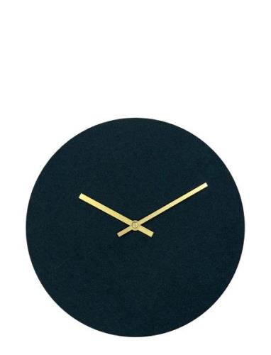 Felt Dark Green Home Decoration Watches Wall Clocks Green Hemverk