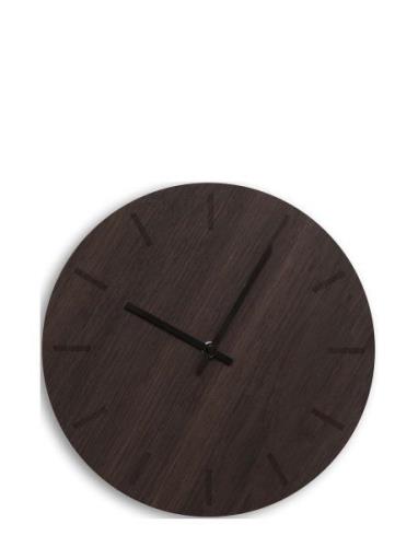 Dark Oak Home Decoration Watches Wall Clocks Brown Hemverk