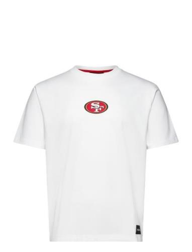 T_Brady_Nfl Tops T-shirts Short-sleeved White BOSS