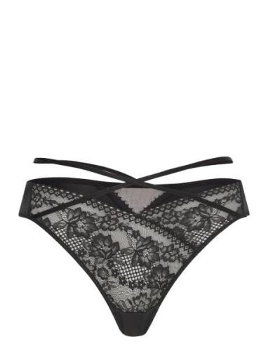 Remi Hl String Uw Stringtruse Undertøy Black Hunkemöller