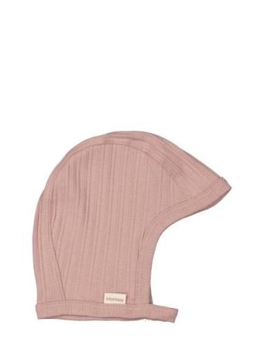 Hoody Accessories Headwear Hats Baby Hats Pink MarMar Copenhagen