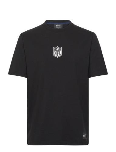 T_Brady_Nfl Tops T-shirts Short-sleeved Navy BOSS