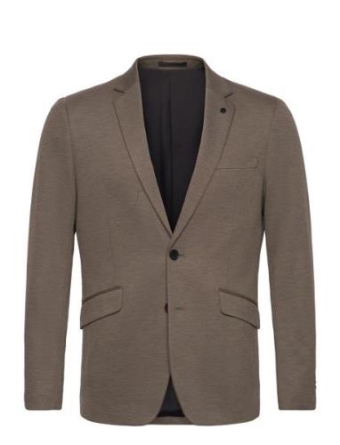 Brendon Jersey Blazer Blazer Dressjakke Brown Clean Cut Copenhagen