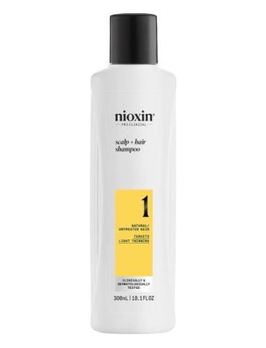 Nioxin System 1 Shampoo For Thinning Hair 300 Ml Sjampo Nude Nioxin