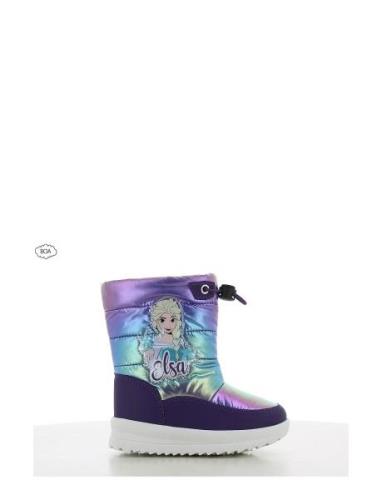 Frozen Snowboot Tøfler Innesko Purple Frost