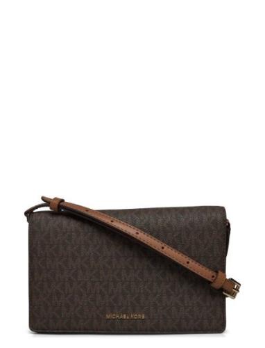 Md Flap Xbody Bags Crossbody Bags Brown Michael Kors